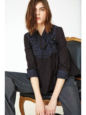 NEW Ulla Johnson Size Small Top Sunita Jacket Kohl